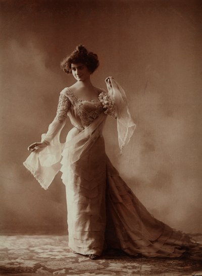Theater Actress - Lady of Via Serragli (What a Beautiful Creature!) by Unknown